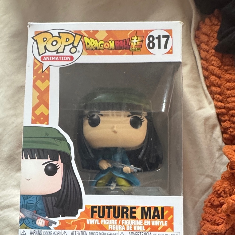 Funko Pop! Future Mai with Green Hat and Blue Outfit